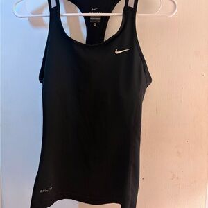 Nike Women's Black Dri-FIT Tank